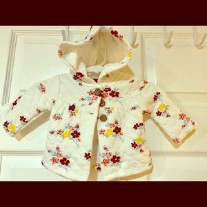 Baby girl jacket. Never worn.